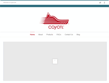 Tablet Screenshot of coyotl.com